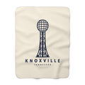 Knoxville Sunsphere Sherpa Blanket