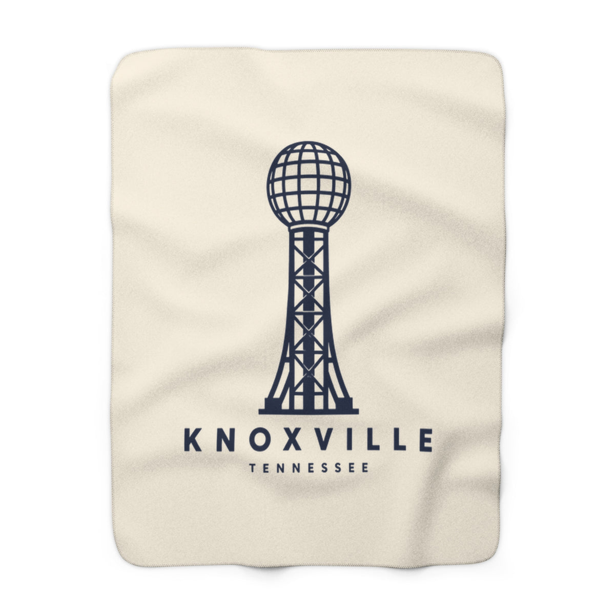 Knoxville Sunsphere Sherpa Blanket