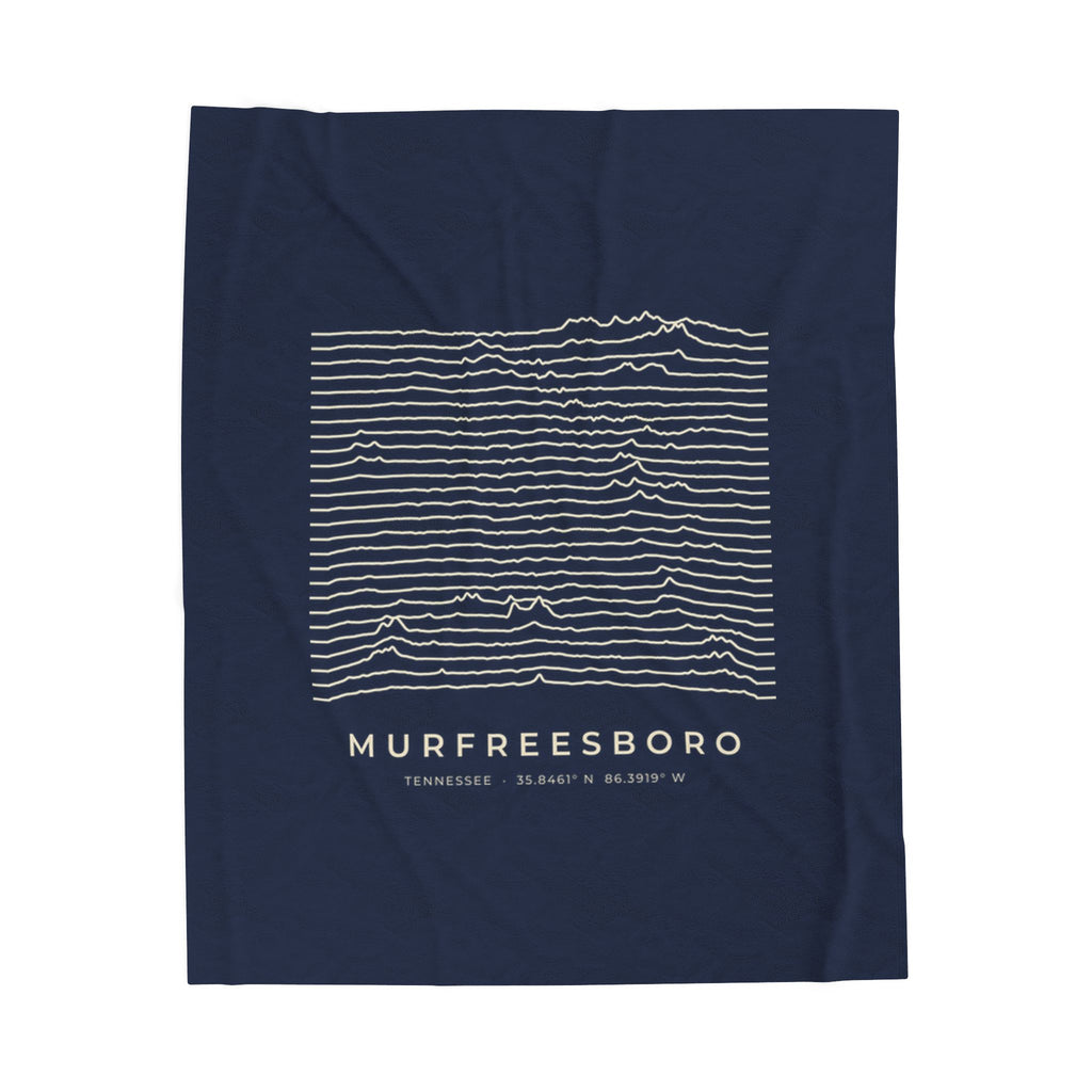 Murfreesboro Ridgeline Blanket (Navy)