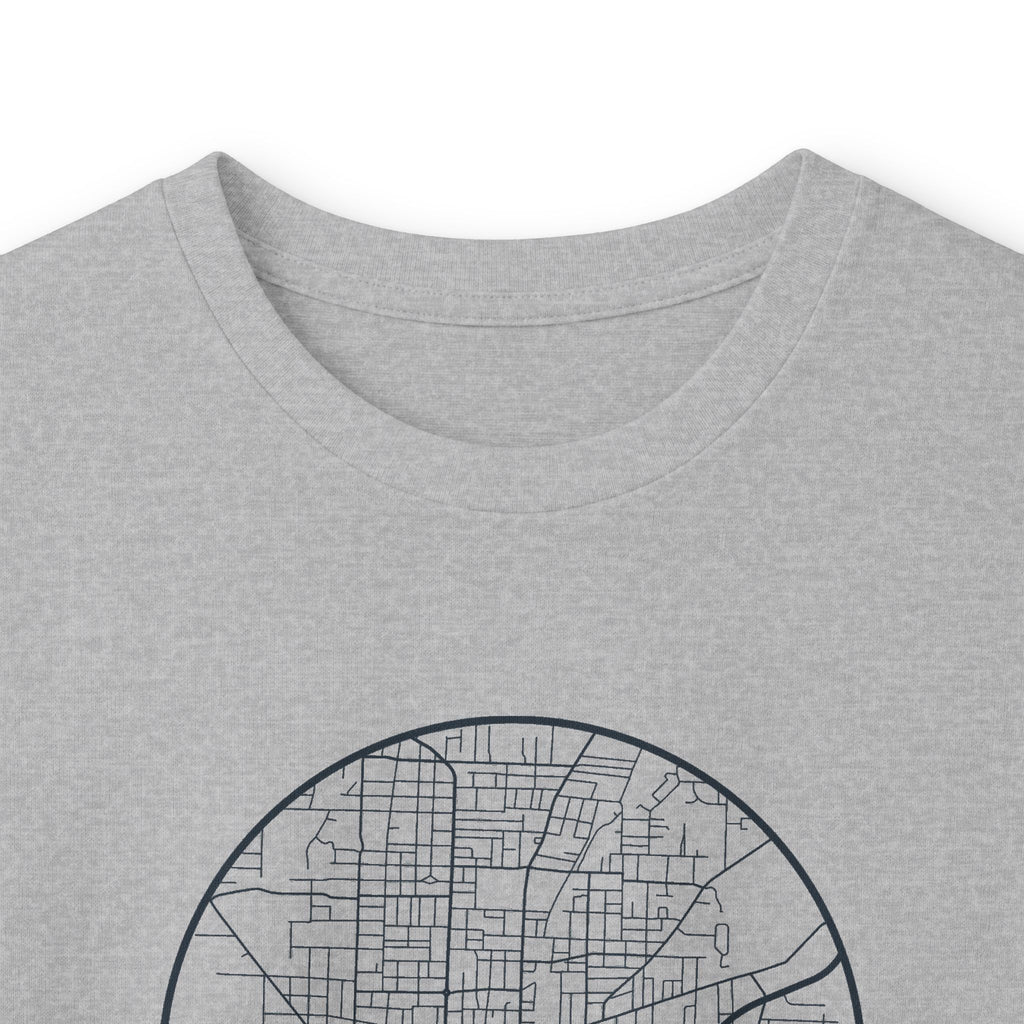 Jackson Street Map Long Sleeve T-Shirt