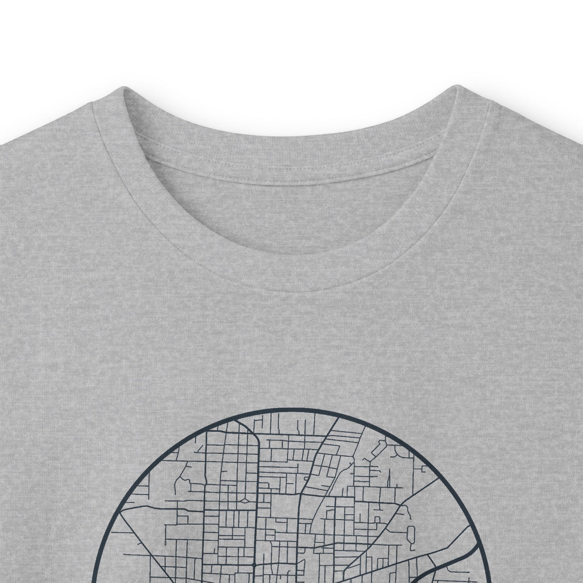 Jackson Street Map Long Sleeve T-Shirt