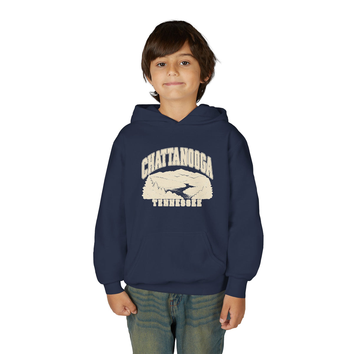 Chattanooga Vintage Varsity Kids Hoodie