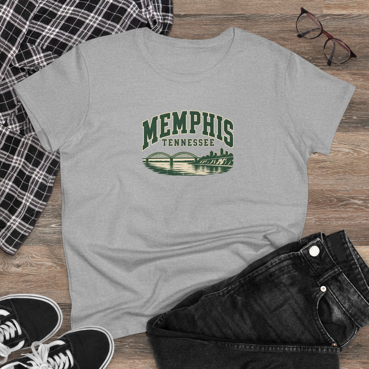 Memphis Vintage Varsity Women's T-Shirt
