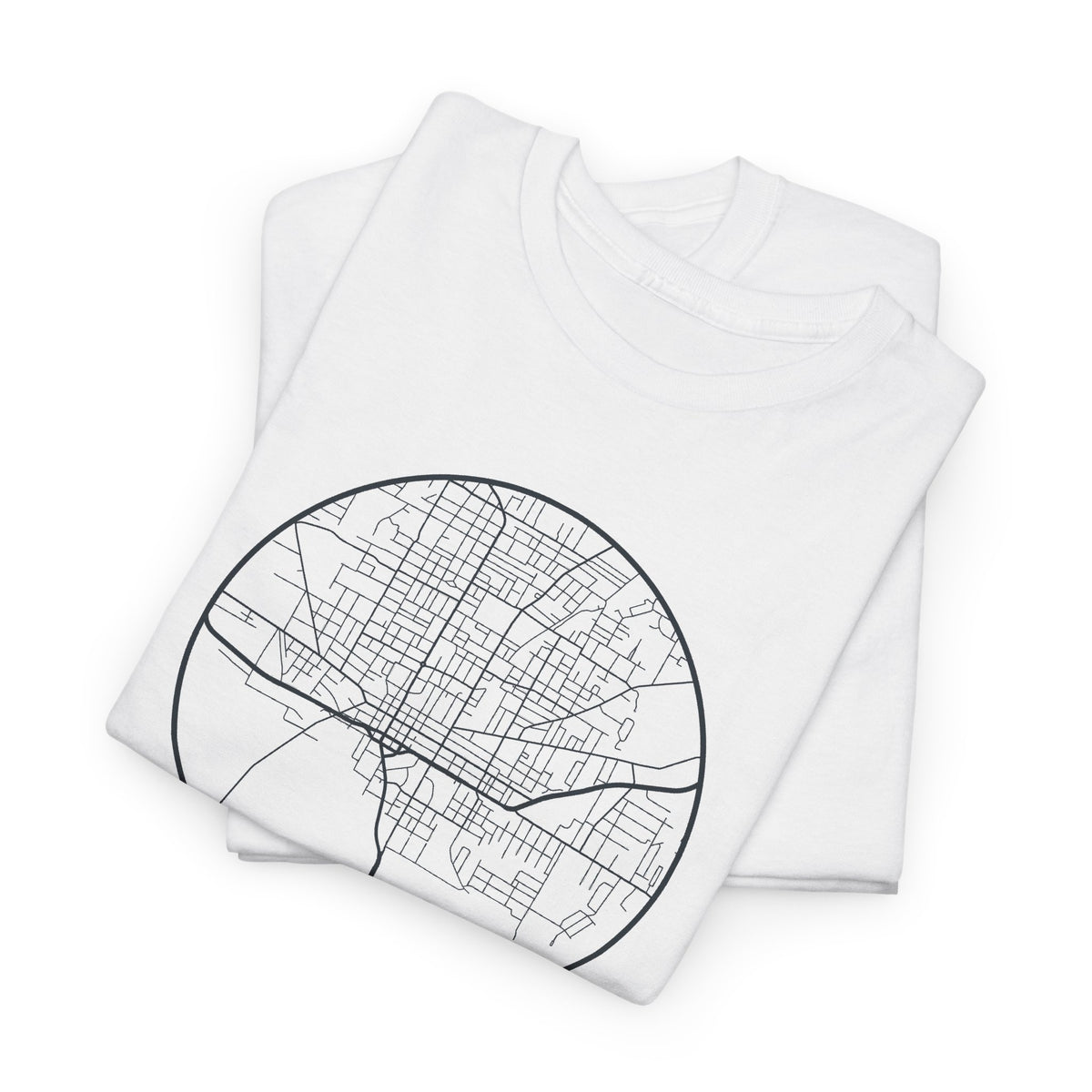 Jackson Street Map T-Shirt