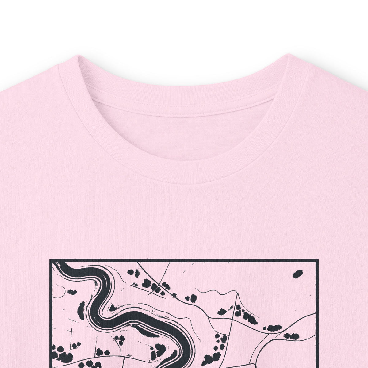Murfreesboro Topo Map Long Sleeve T-Shirt