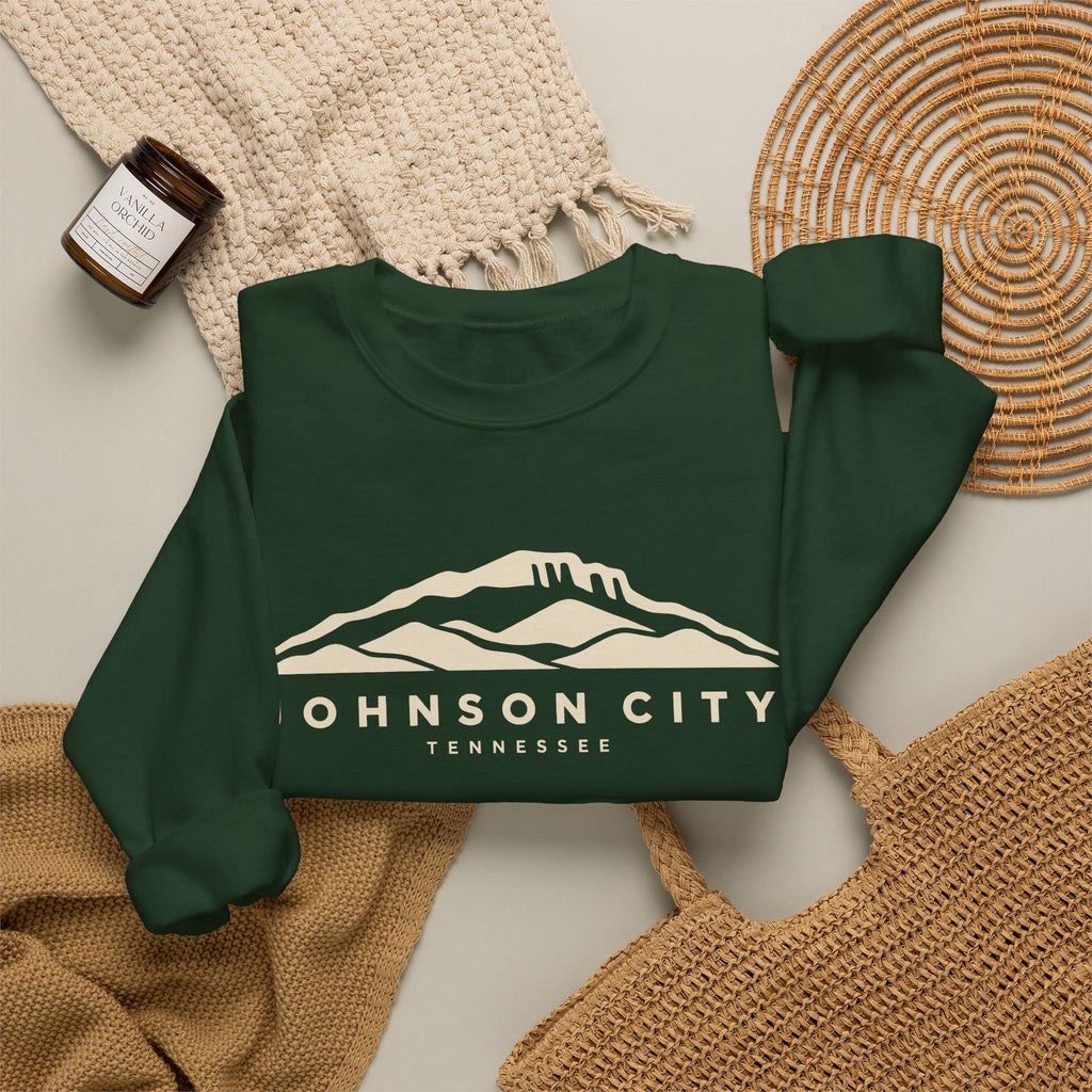 Johnson City Buffalo Mountain Crewneck Sweatshirt