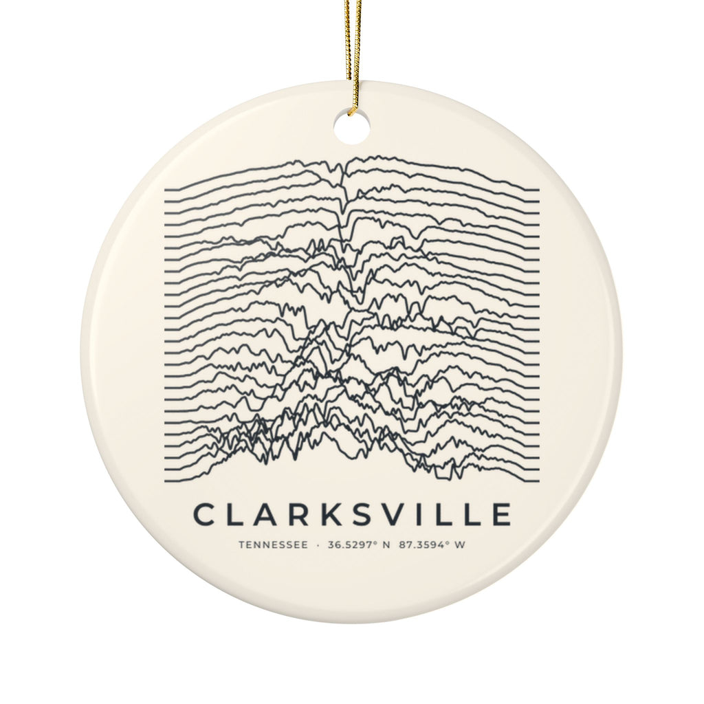 Clarksville Ridgeline Ornament