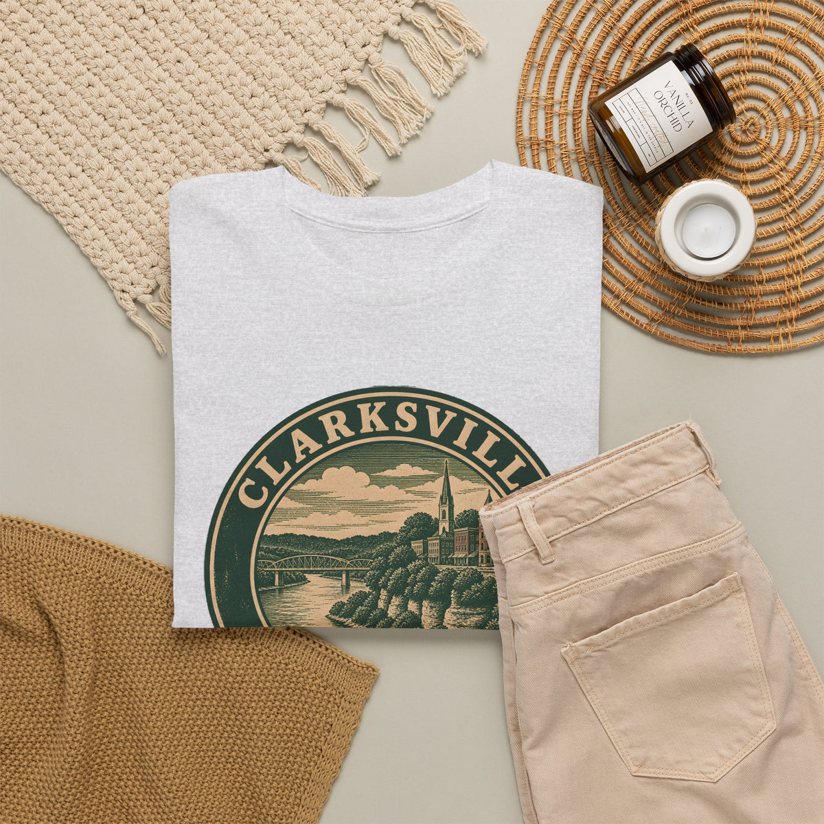 Clarksville Park Badge T-Shirt
