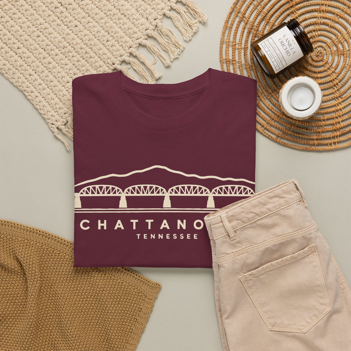 Chattanooga Walnut Street Bridge T-Shirt