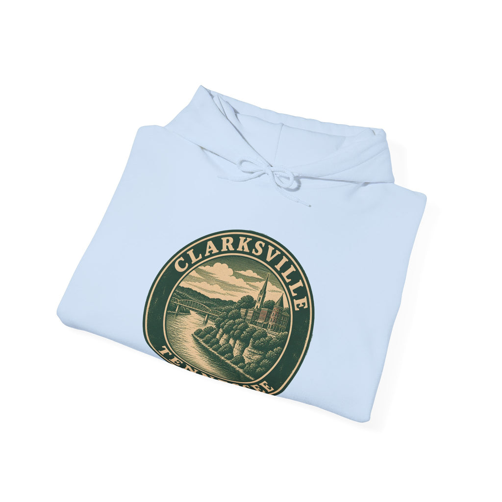 Clarksville Park Badge Hoodie