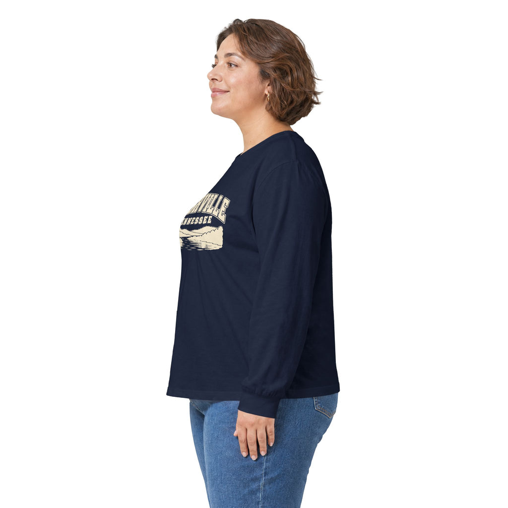 Nashville Vintage Varsity Long Sleeve T-Shirt