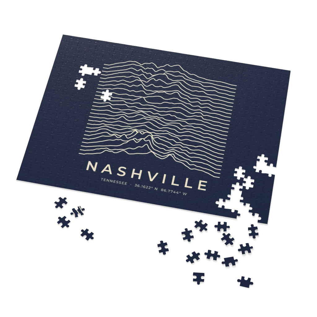 Nashville Ridgeline Puzzle (Navy)