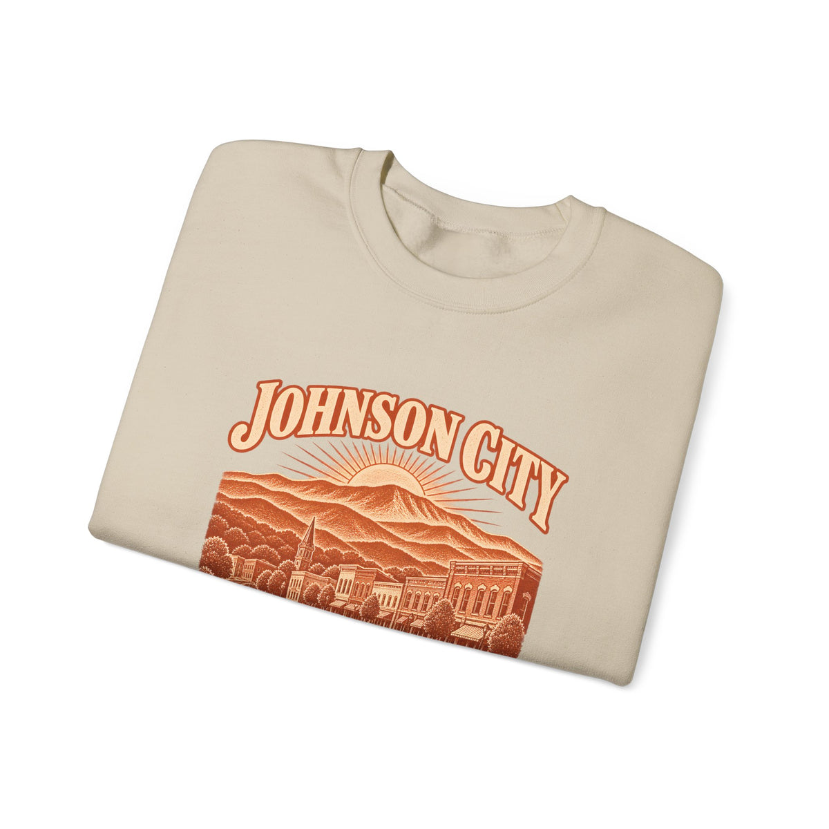 Johnson City Engraved Valley Crewneck Sweatshirt