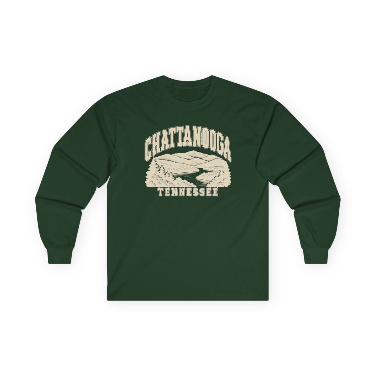 Chattanooga Vintage Varsity Long Sleeve T-Shirt
