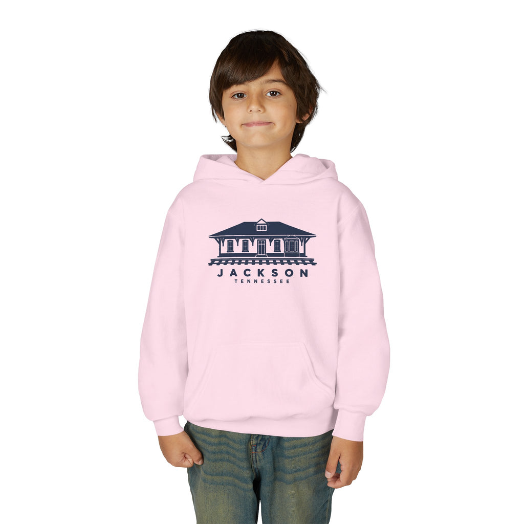 Jackson Train Depot Kids Hoodie