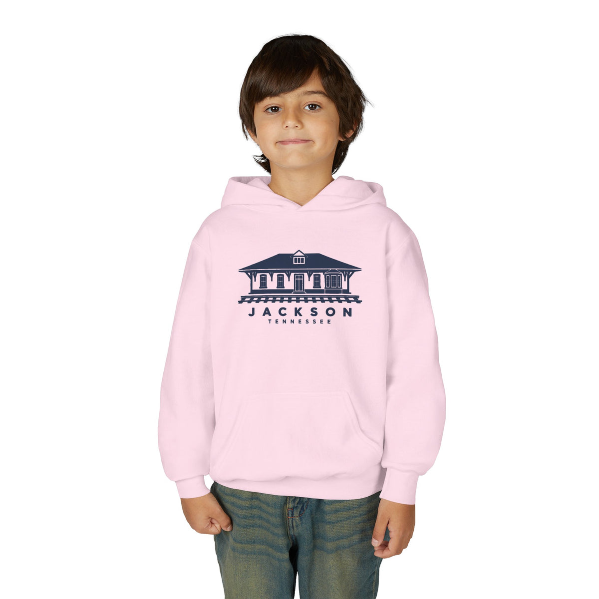 Jackson Train Depot Kids Hoodie