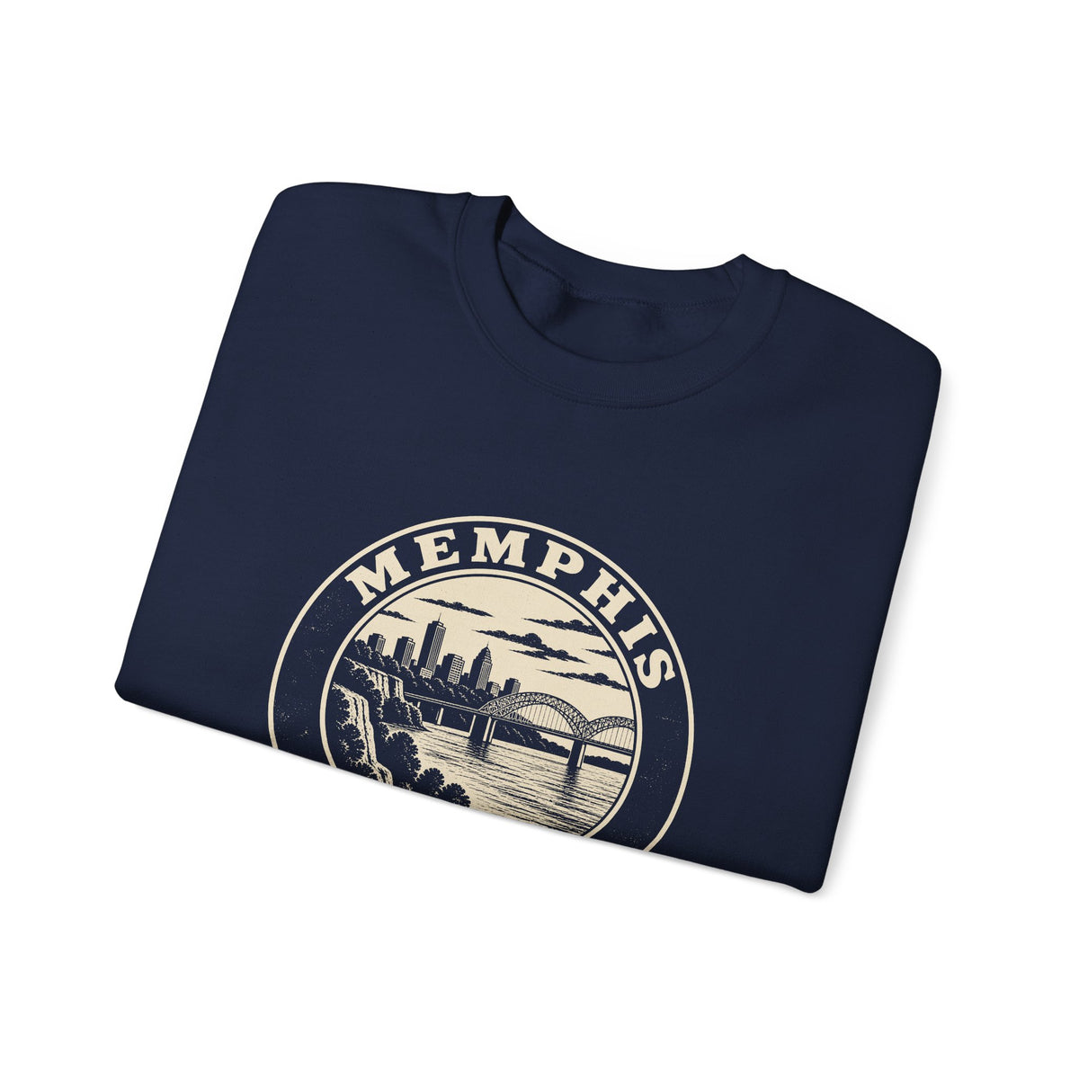 Memphis Park Badge Crewneck Sweatshirt
