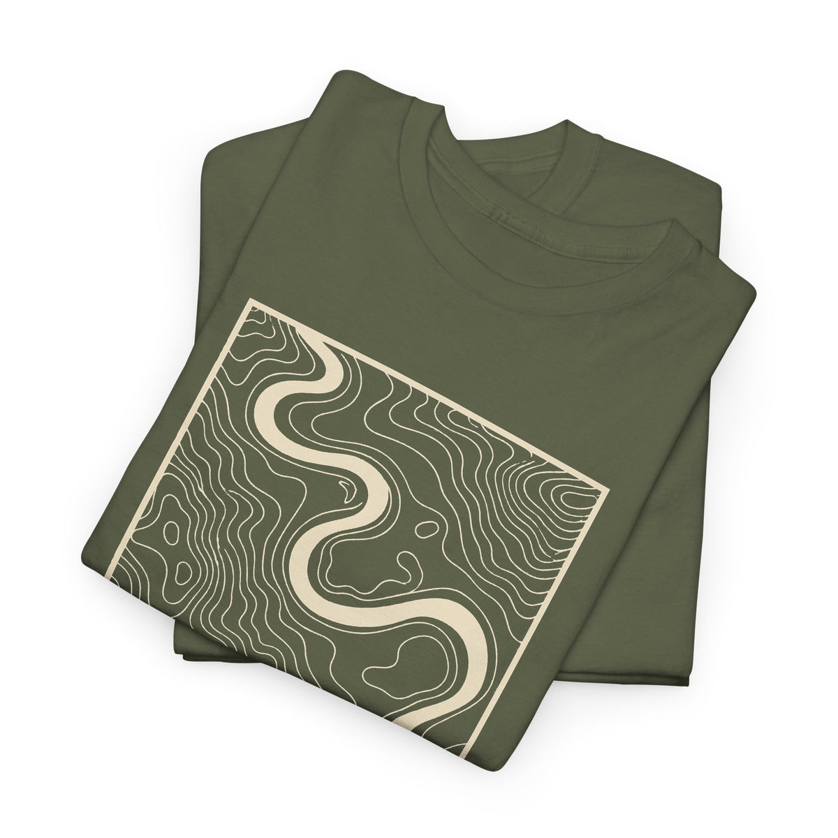 Jackson Topo Map T-Shirt