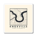 Knoxville Topo Map Magnet