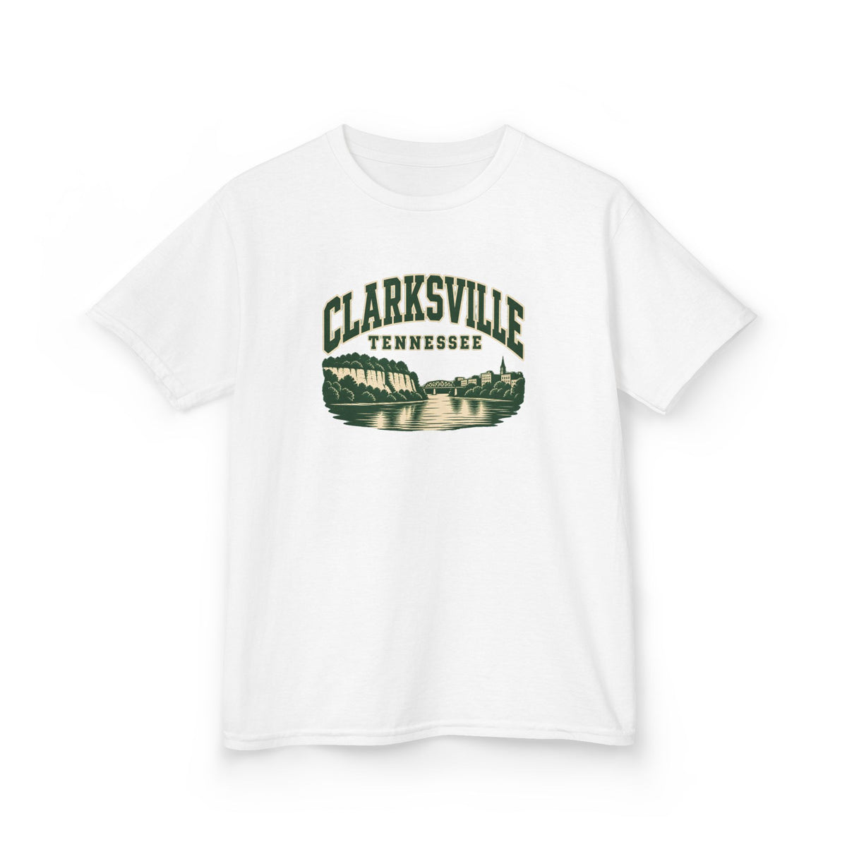 Clarksville Vintage Varsity Kids T-Shirt
