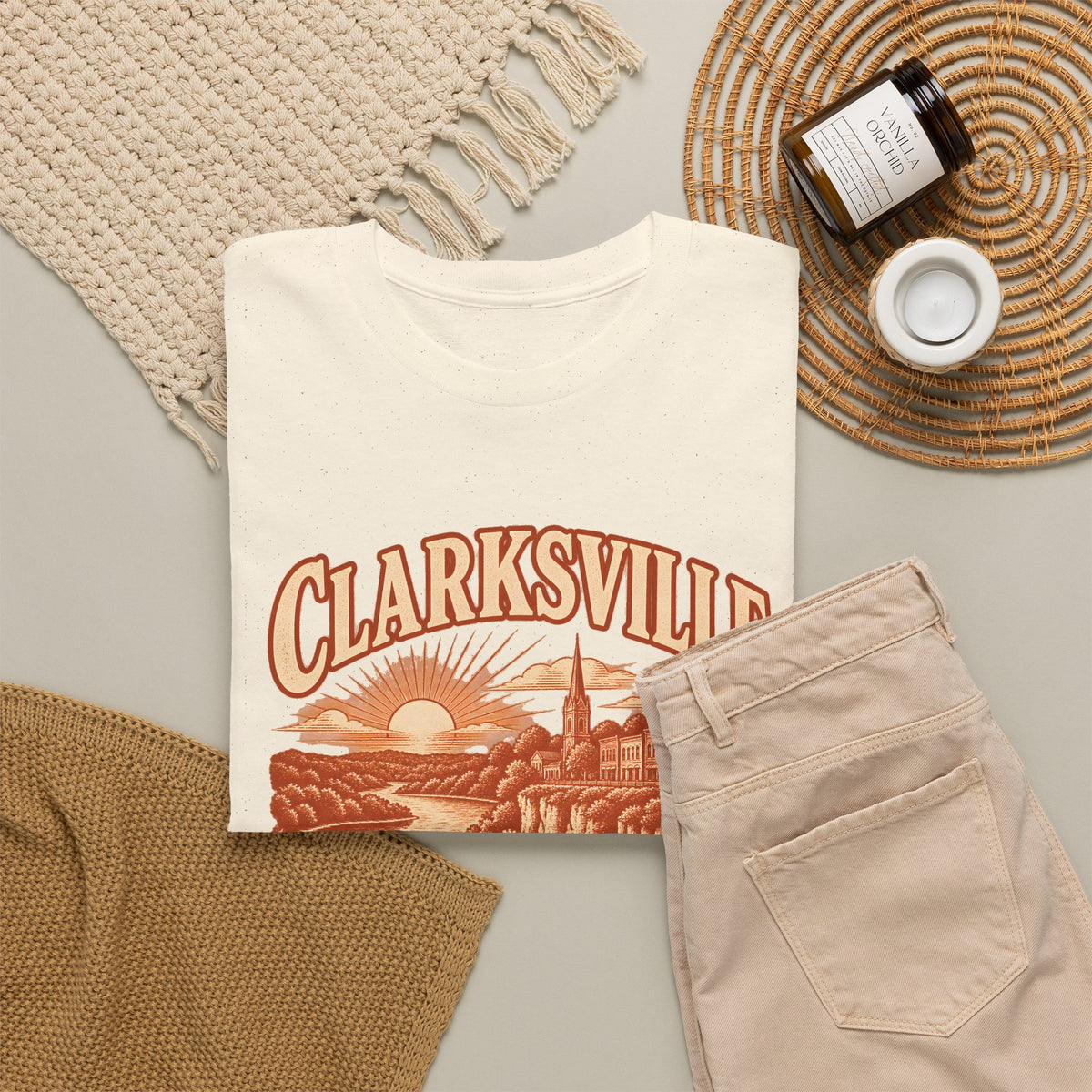 Clarksville Engraved Valley T-Shirt