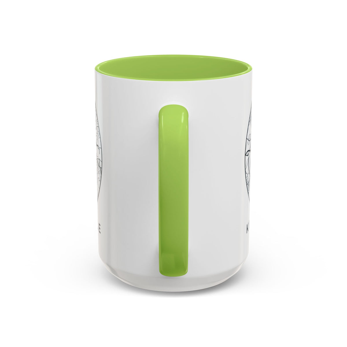 Knoxville Street Map Accent Mug