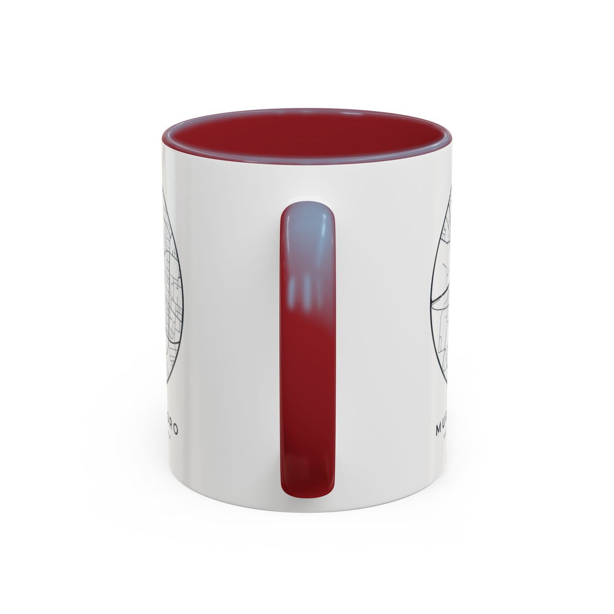 Murfreesboro Street Map Accent Mug