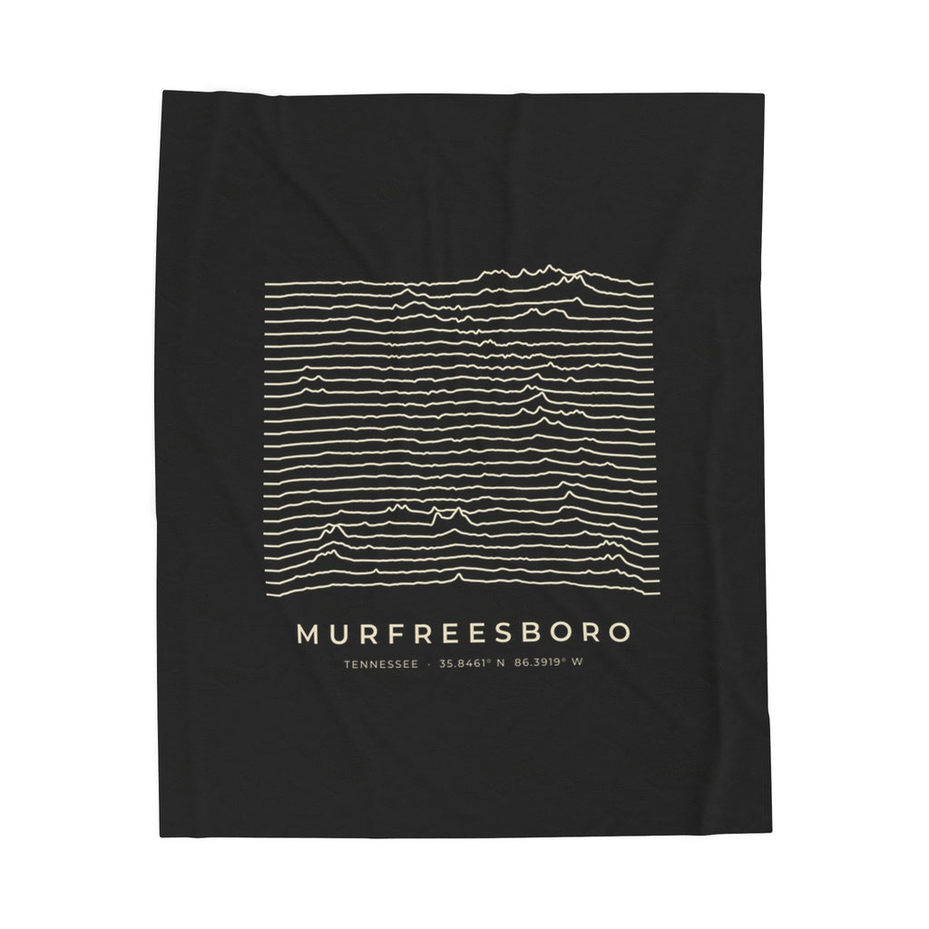 Murfreesboro Ridgeline Blanket (Black)