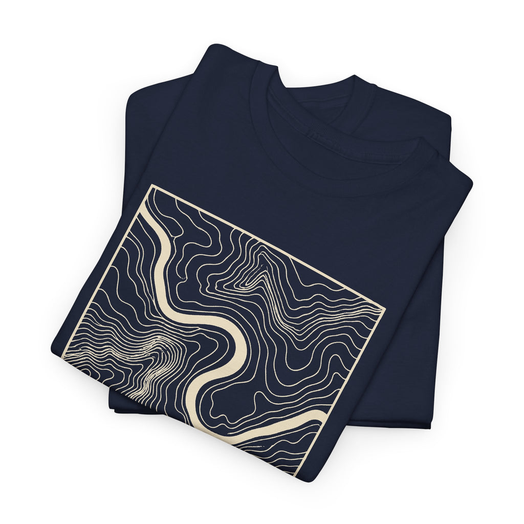Chattanooga Topo Map T-Shirt