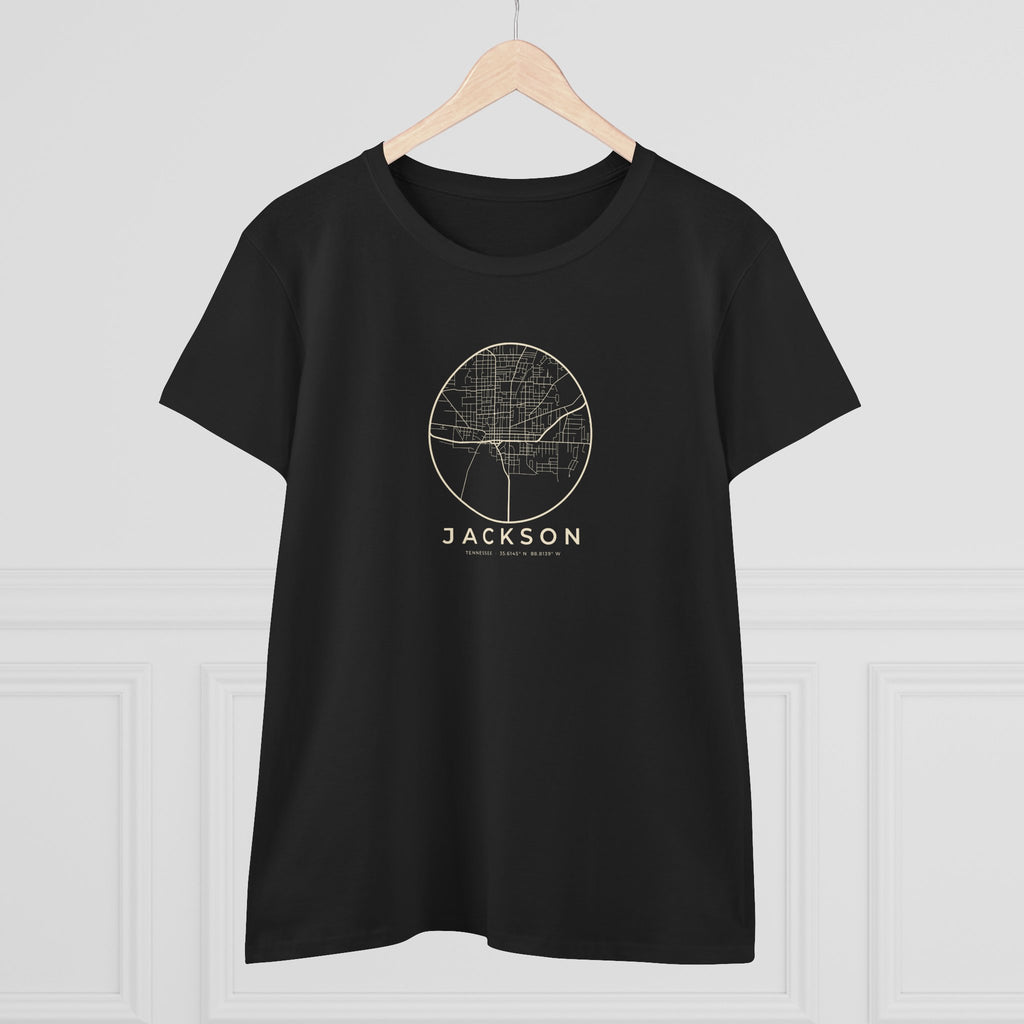 Jackson Street Map Women's T-Shirt