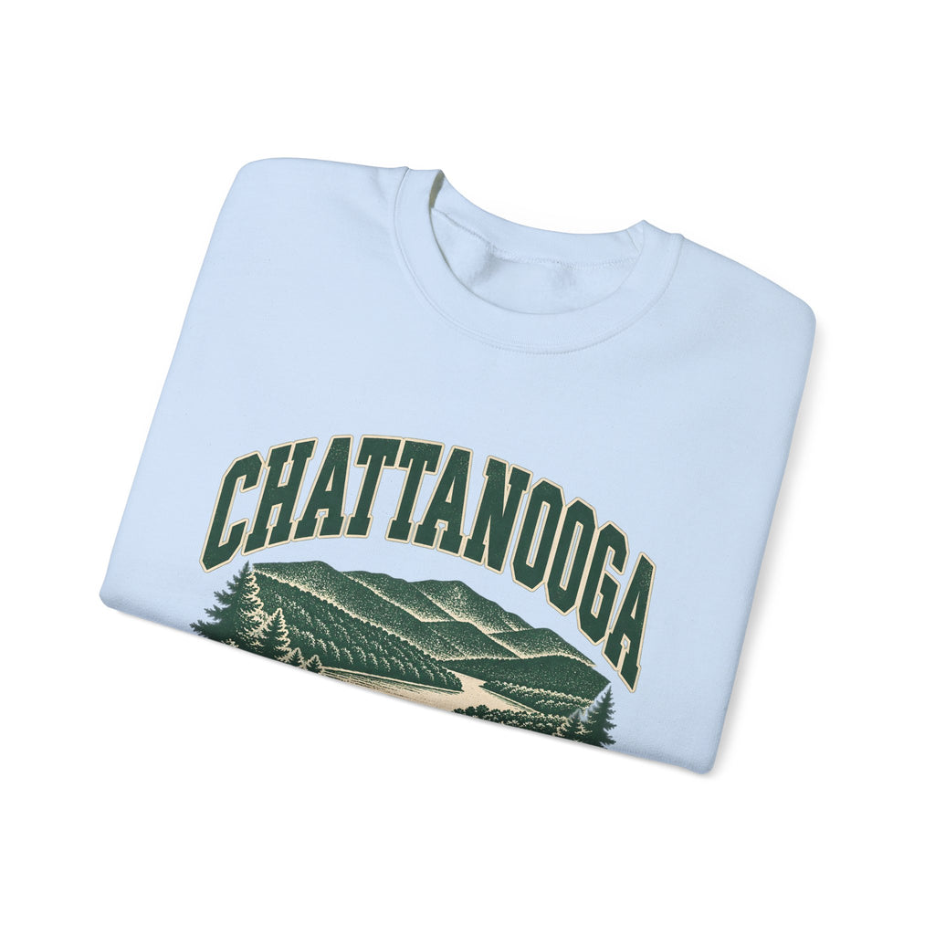 Chattanooga Vintage Varsity Crewneck Sweatshirt