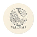 Nashville Street Map Sticker