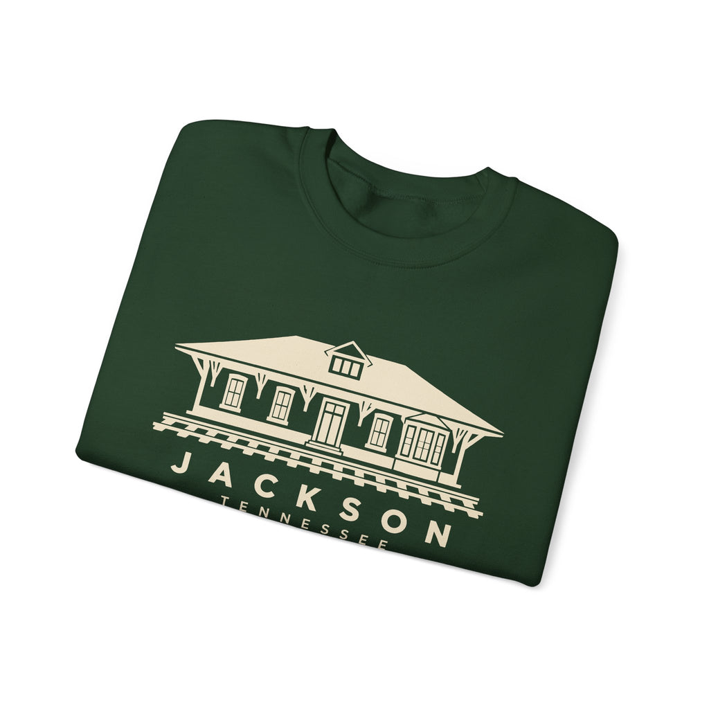 Jackson Train Depot Crewneck Sweatshirt