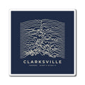 Clarksville Ridgeline Magnet (Navy)
