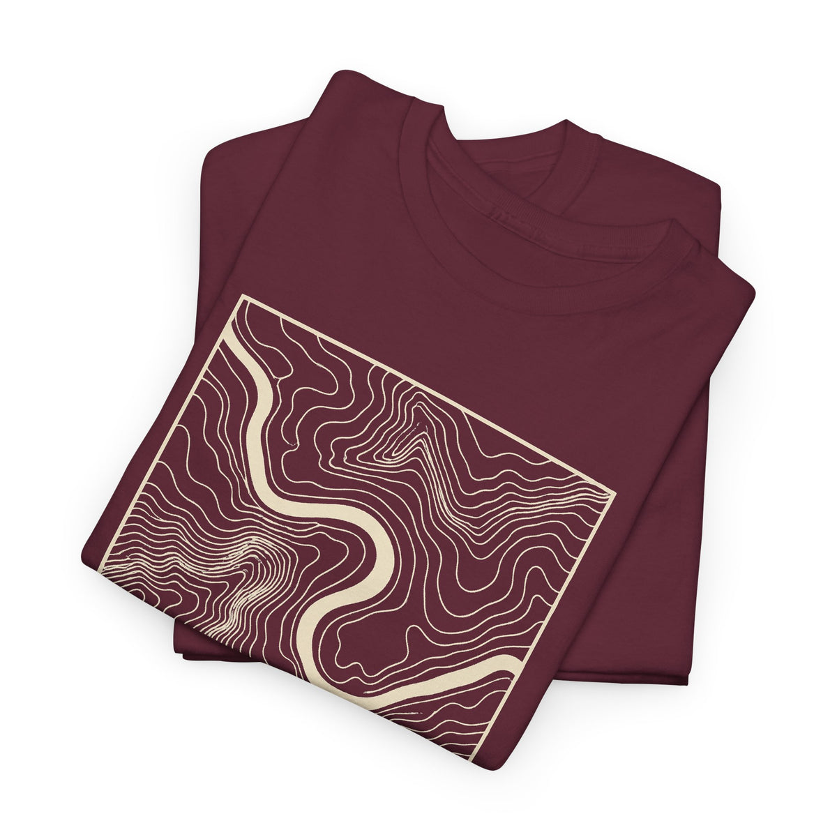 Chattanooga Topo Map T-Shirt