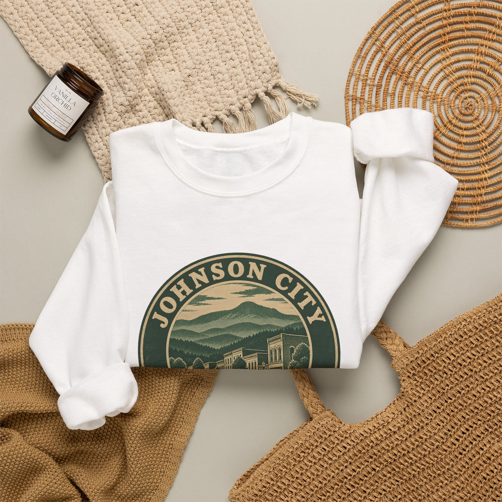 Johnson City Park Badge Crewneck Sweatshirt