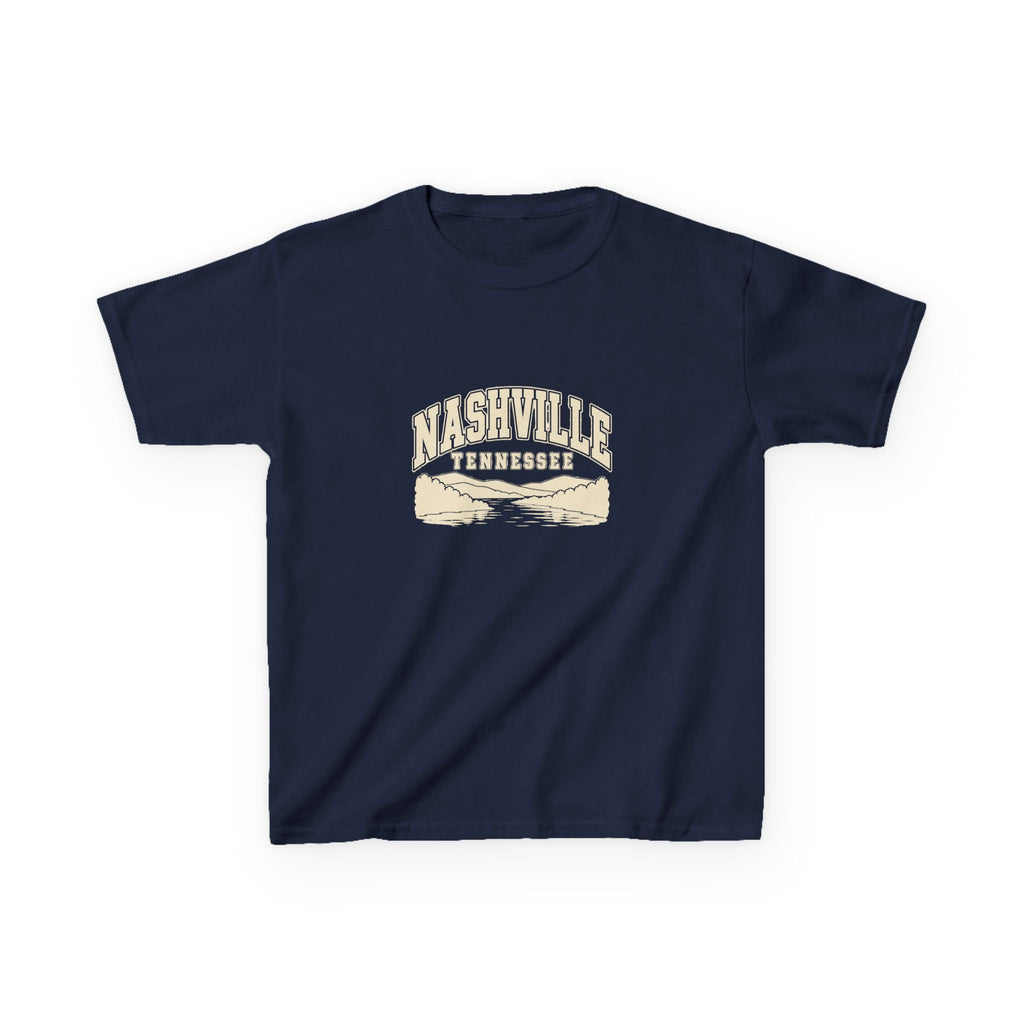 Nashville Vintage Varsity Kids T-Shirt