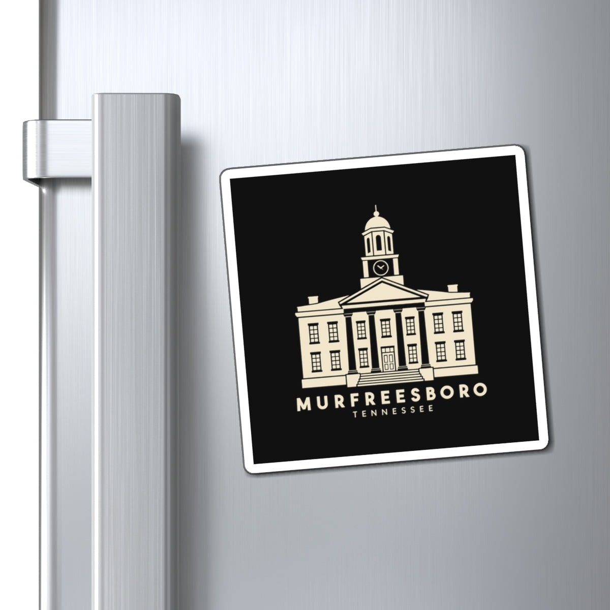 Murfreesboro Rutherford County Courthouse Magnet (Black)