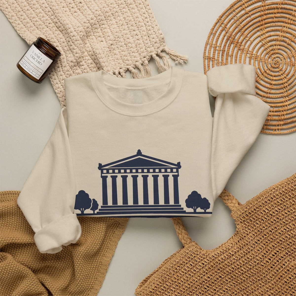 Nashville Parthenon Crewneck Sweatshirt