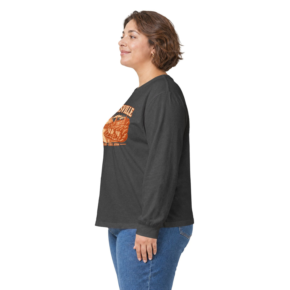 Clarksville Engraved Valley Long Sleeve T-Shirt