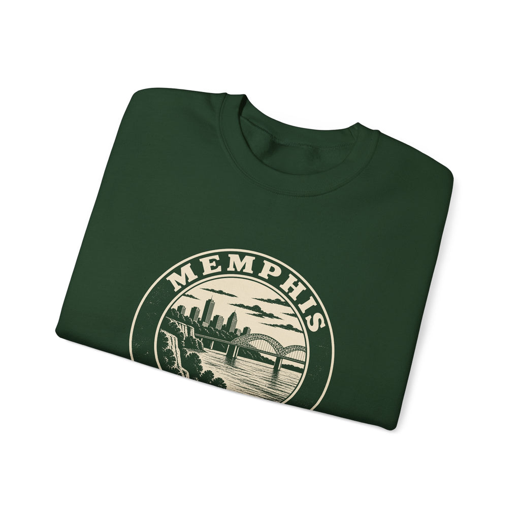 Memphis Park Badge Crewneck Sweatshirt