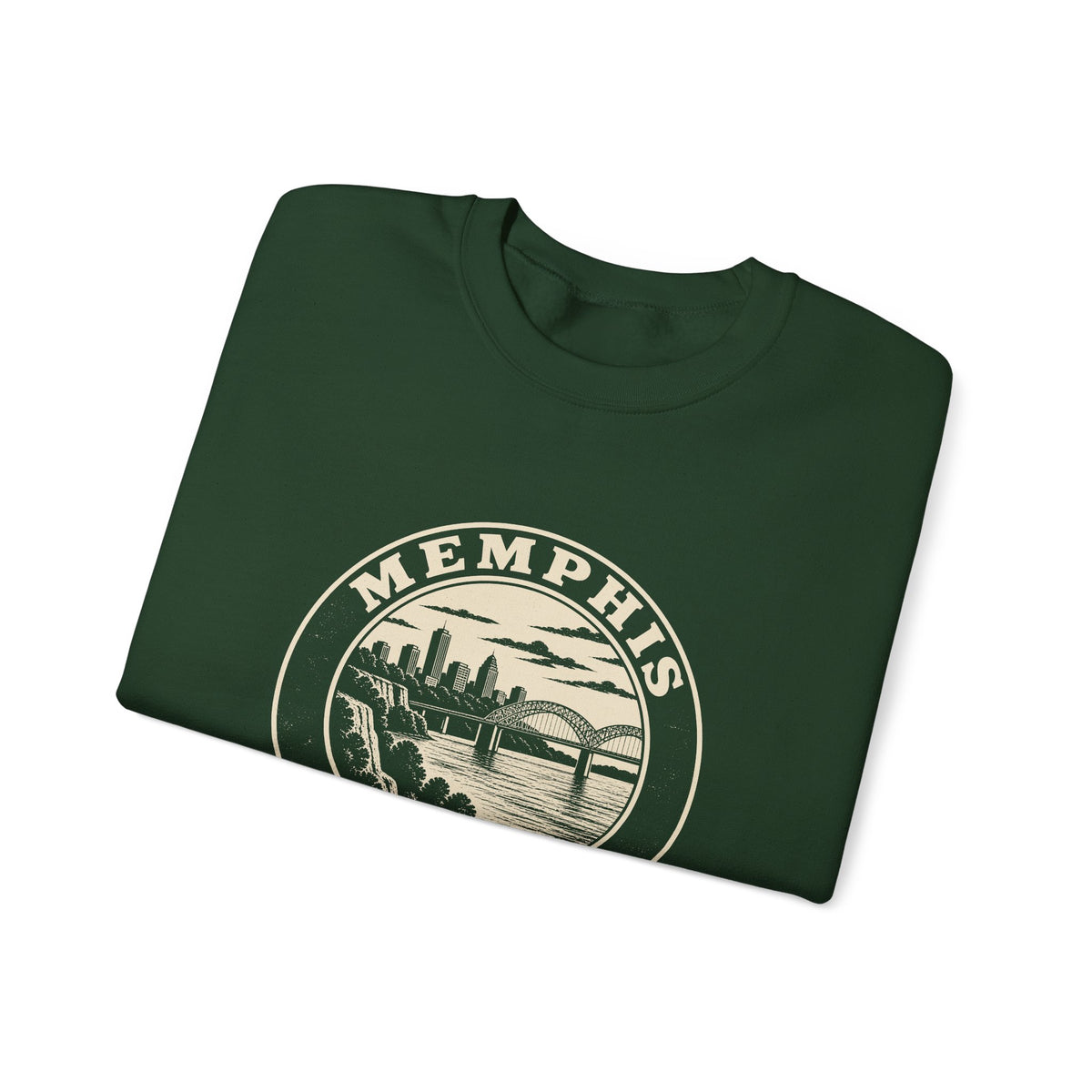 Memphis Park Badge Crewneck Sweatshirt