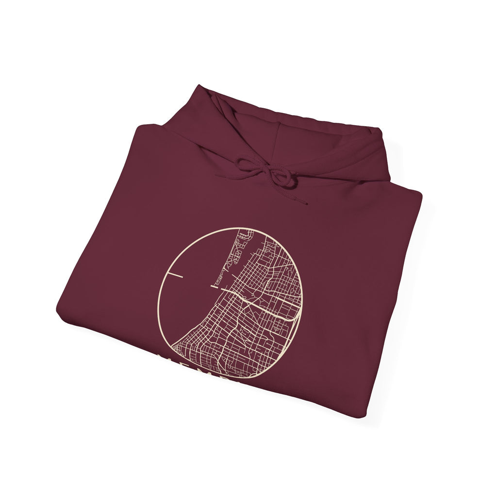 Memphis Street Map Hoodie