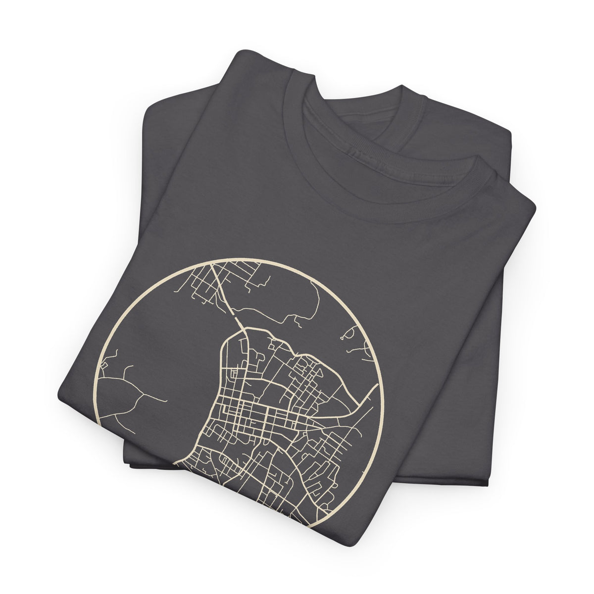 Clarksville Street Map T-Shirt