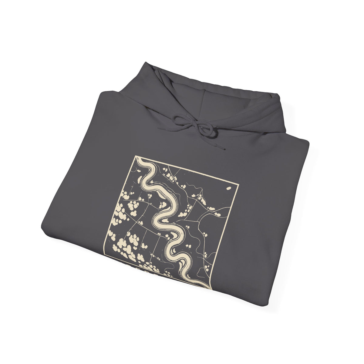 Murfreesboro Topo Map Hoodie