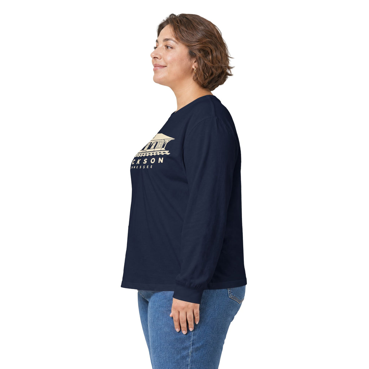 Jackson Train Depot Long Sleeve T-Shirt