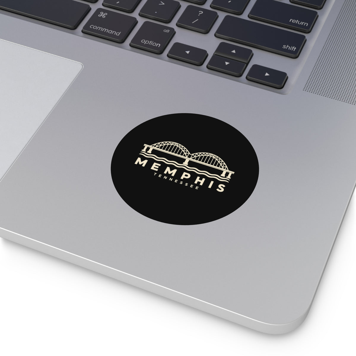 Memphis Hernando de Soto Bridge Sticker (Black)