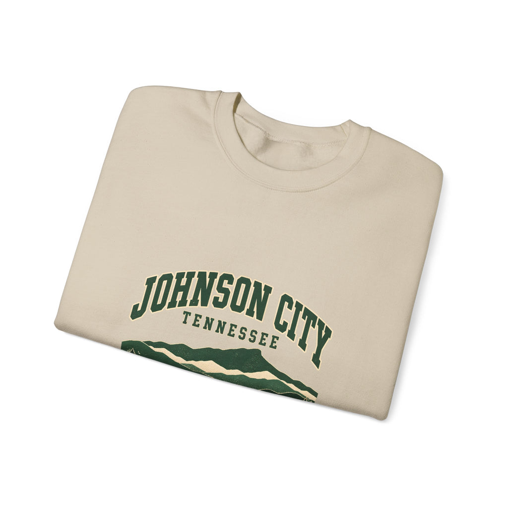 Johnson City Vintage Varsity Crewneck Sweatshirt