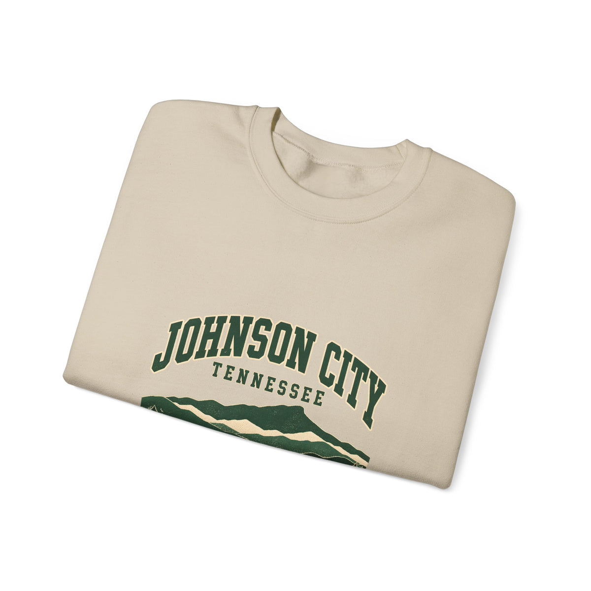 Johnson City Vintage Varsity Crewneck Sweatshirt