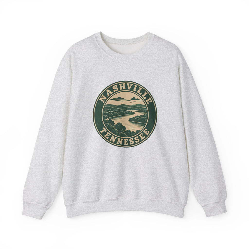 Nashville Park Badge Crewneck Sweatshirt